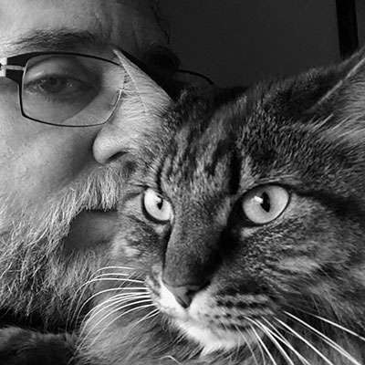 Bill Cameron Bill Cameron and Frank, AKA Floof Lord